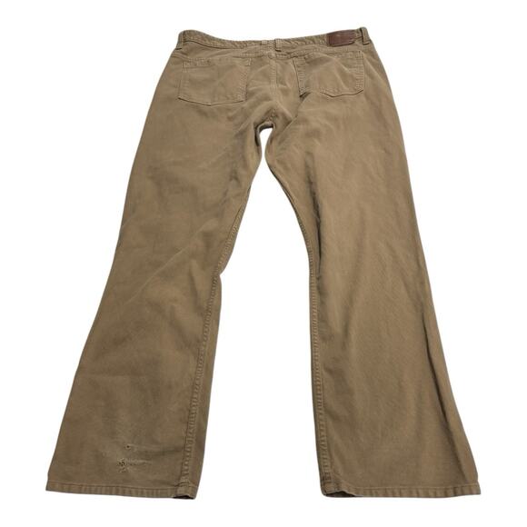 The Territory Ahead Jeans Men's 42x32 Brown Corduroy Pants Straight Leg Casual - Picture 11 of 11